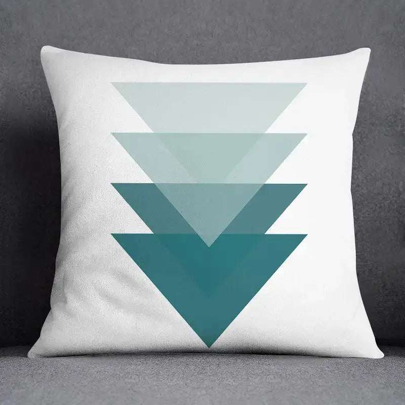 Teal Green Pattern Pillowcase
