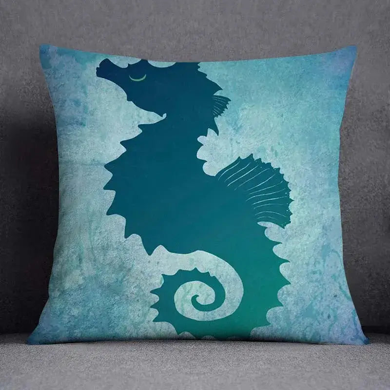 Teal Green Pattern Pillowcase
