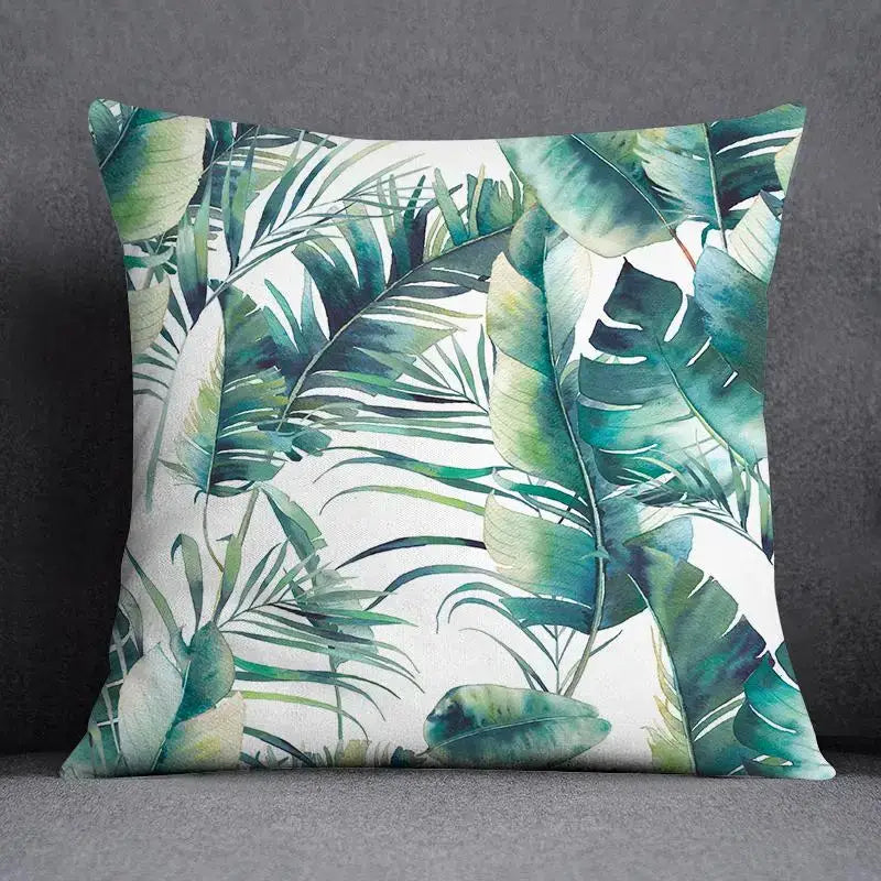 Teal Green Pattern Pillowcase
