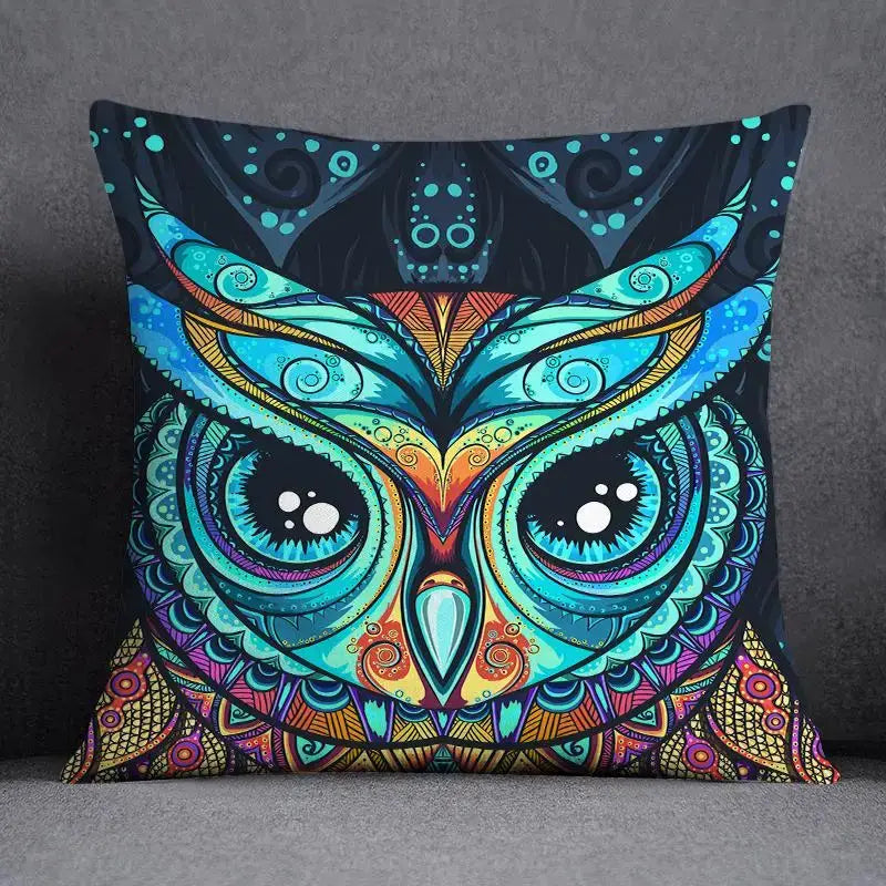 Teal Green Pattern Pillowcase