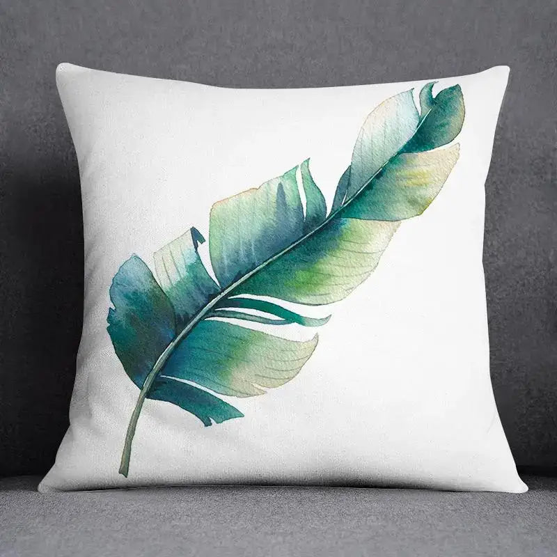 Teal Green Pattern Pillowcase