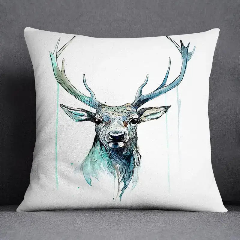 Teal Green Pattern Pillowcase