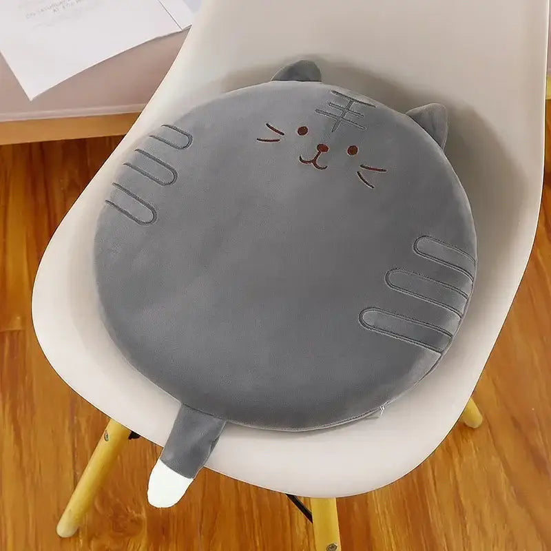 Animal Print Round Cushion