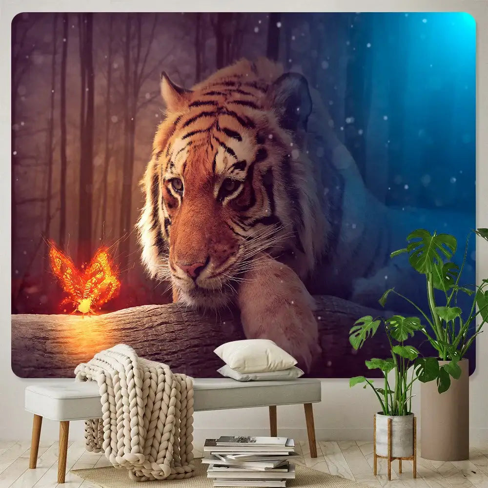 Animal Psychedelic Tapestry