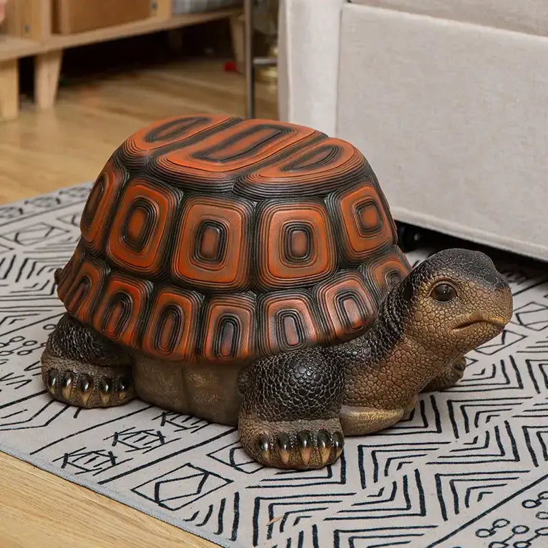 Gray Elephant Footstool