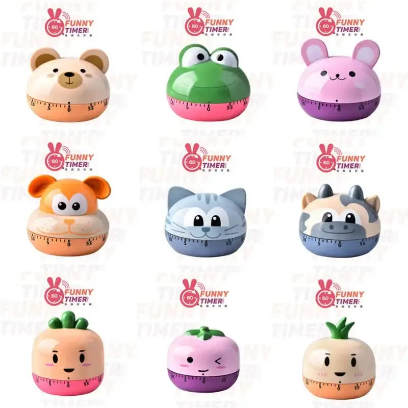 Animal Vegetable Kitchen Timer