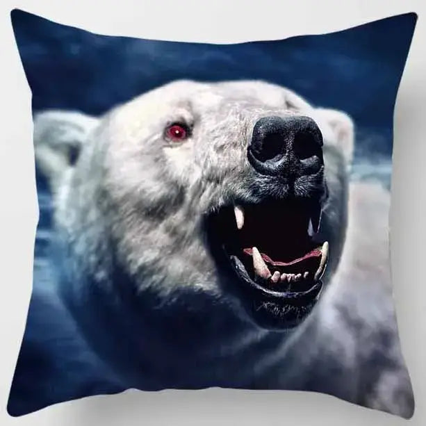 Tiger Lion Pillow Case