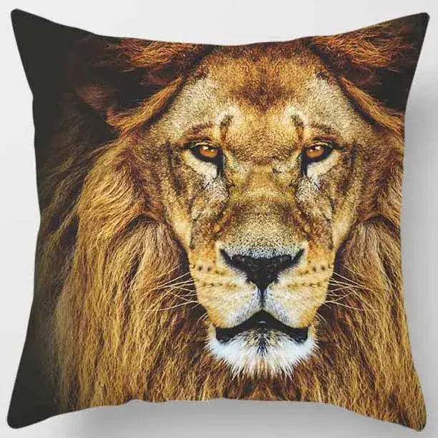 Tiger Lion Pillow Case
