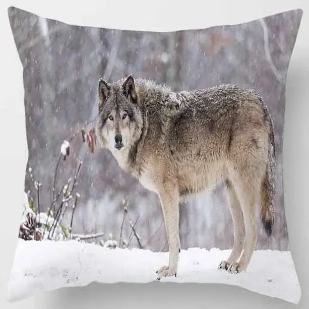 Tiger Lion Pillow Case
