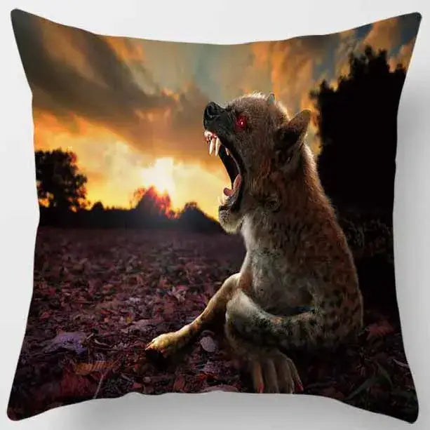 Tiger Lion Pillow Case