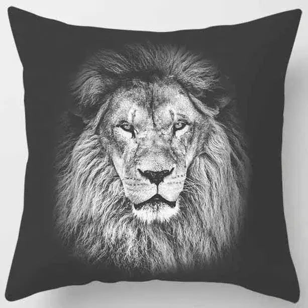 Tiger Lion Pillow Case