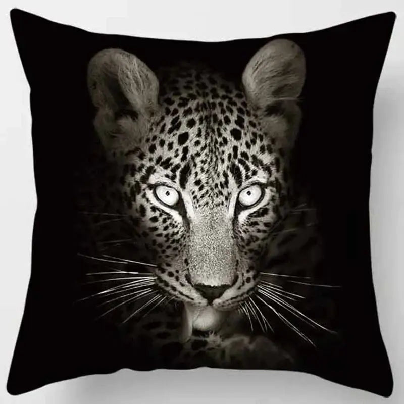 Tiger Lion Pillow Case