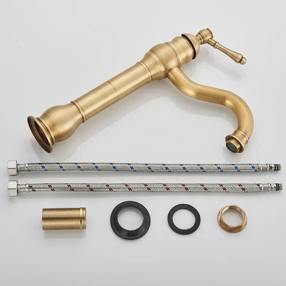 Brass Single Handle Faucet Tall