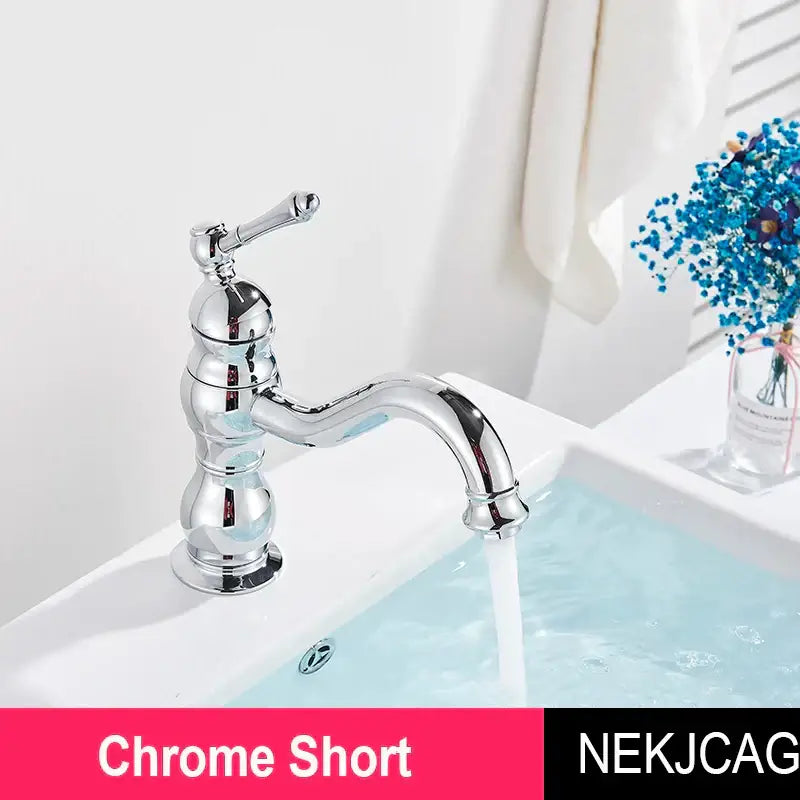 Brass Single Handle Faucet Tall