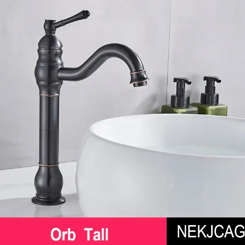 Brass Single Handle Faucet Tall