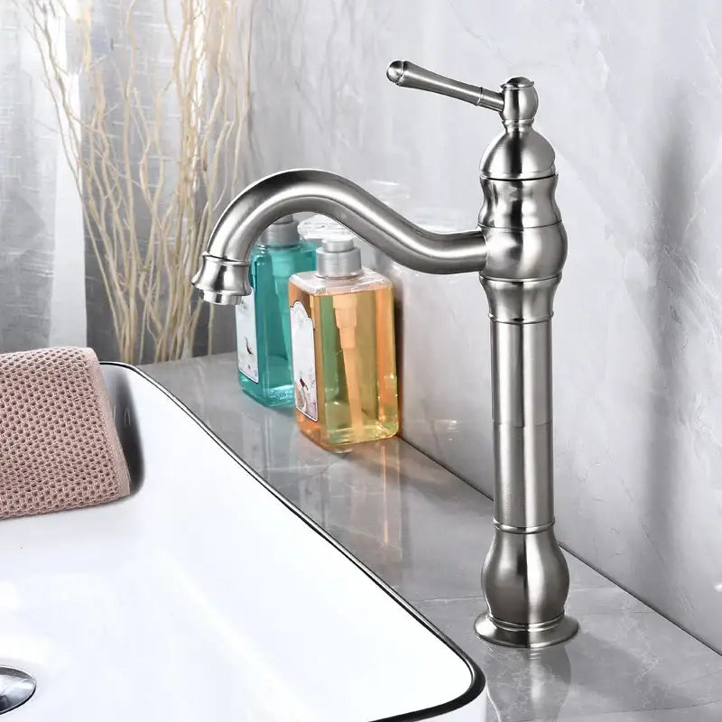 Brass Single-Hole Handle Faucet