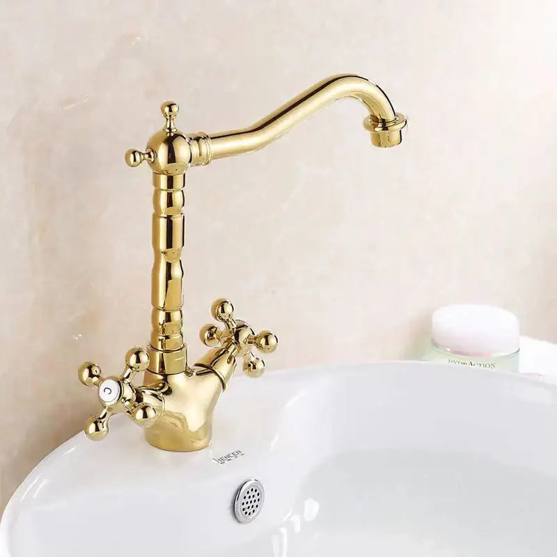 Brass Cross Handle Faucet