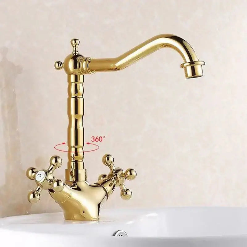 Brass Cross Handle Faucet