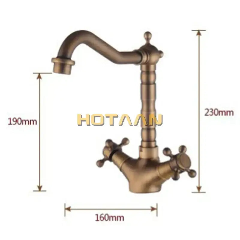 Brass Cross Handle Faucet