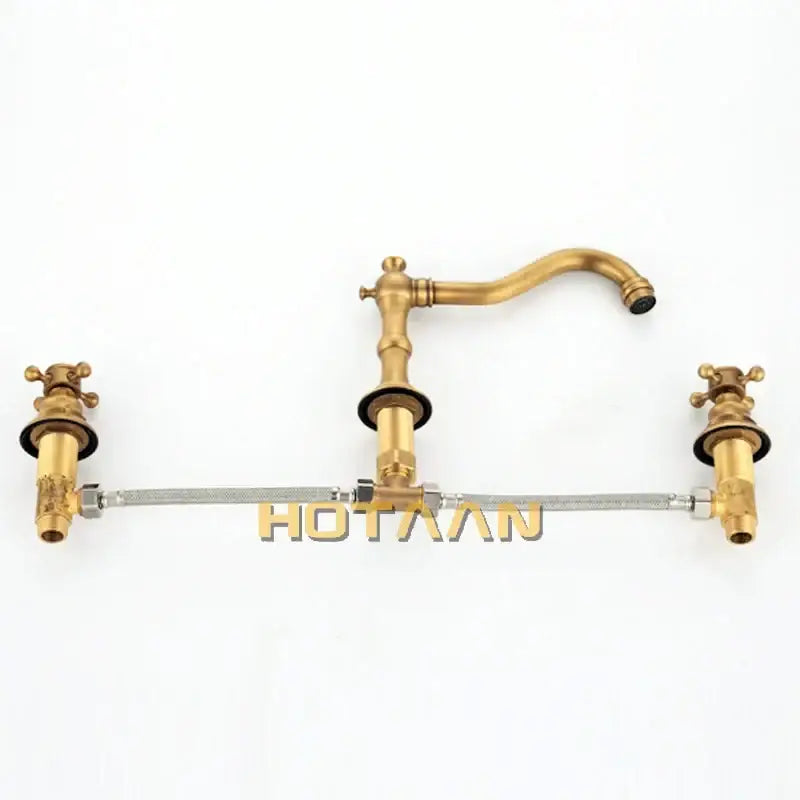 Antique Brass Basin Mixer