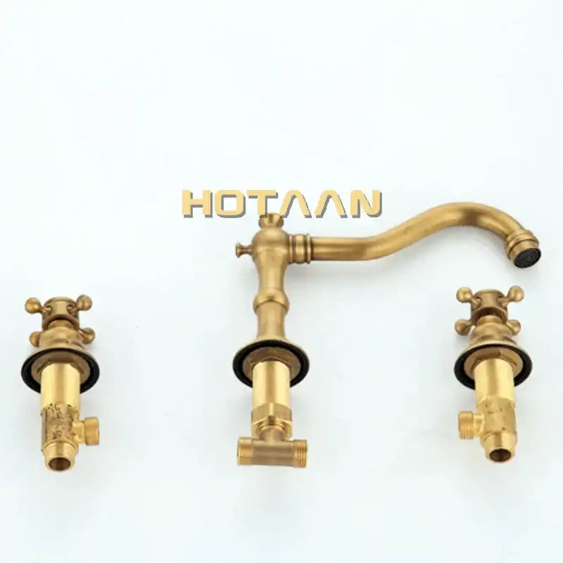 Antique Brass Basin Mixer