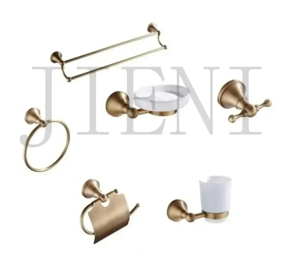 Antique Brass Hardware Set