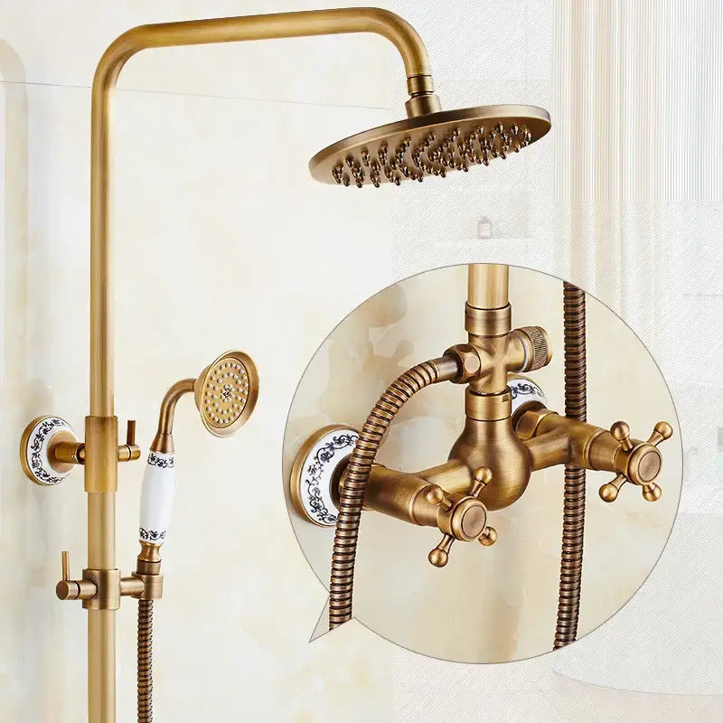 Brass Rainhead Shower Faucet