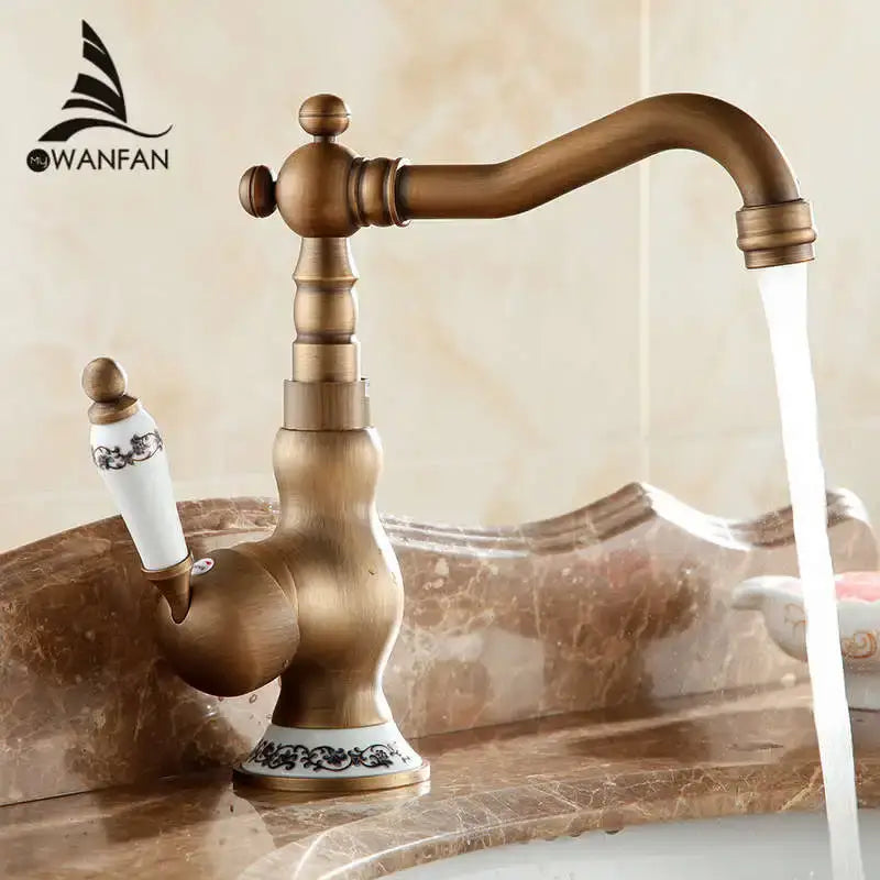 Brass Swivel Sink Faucet