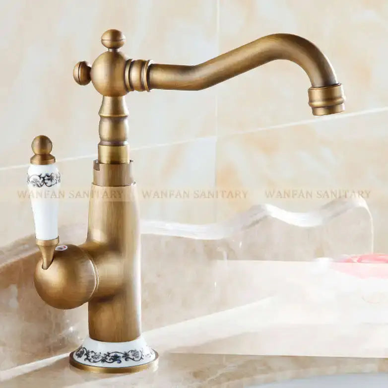 Brass Swivel Sink Faucet