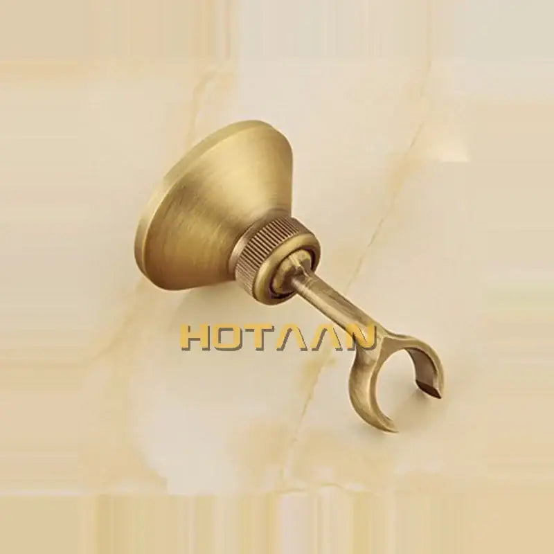 Brass Floral Knob Bidet