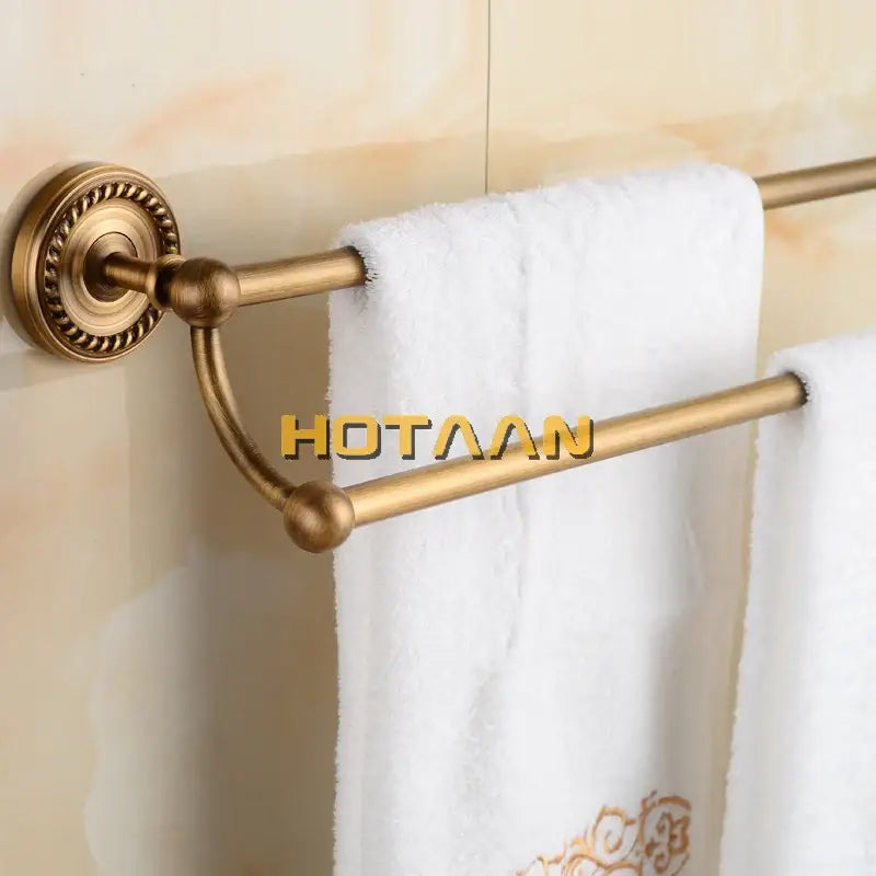 Brass Wall Towel Rack