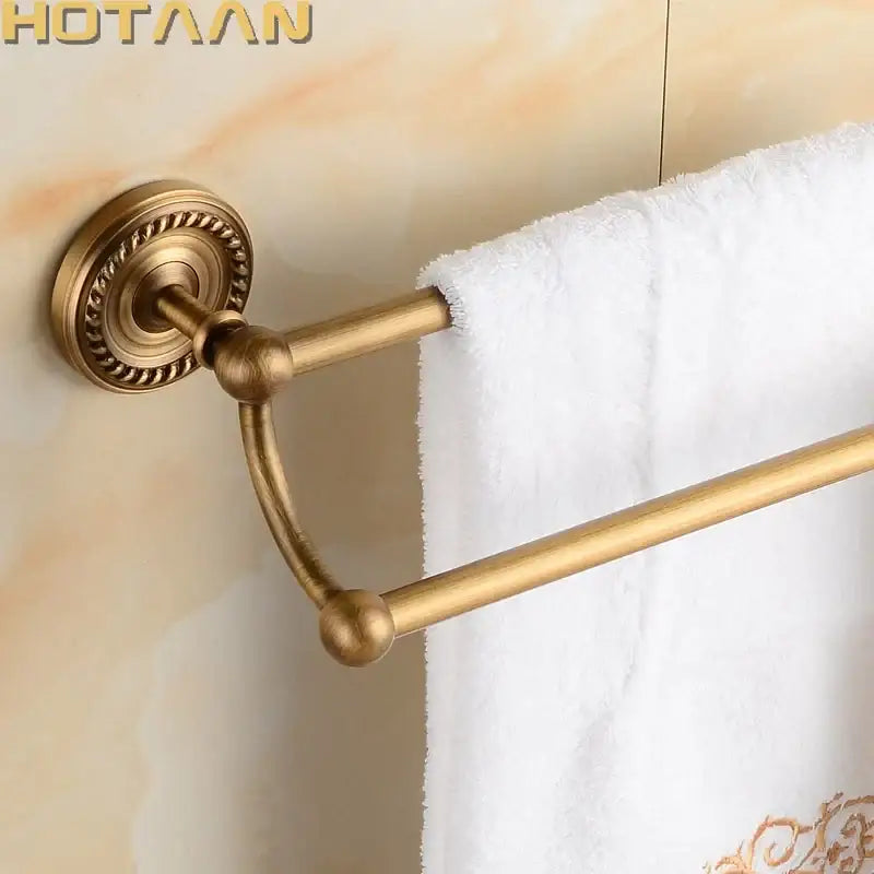 Brass Wall Towel Rack