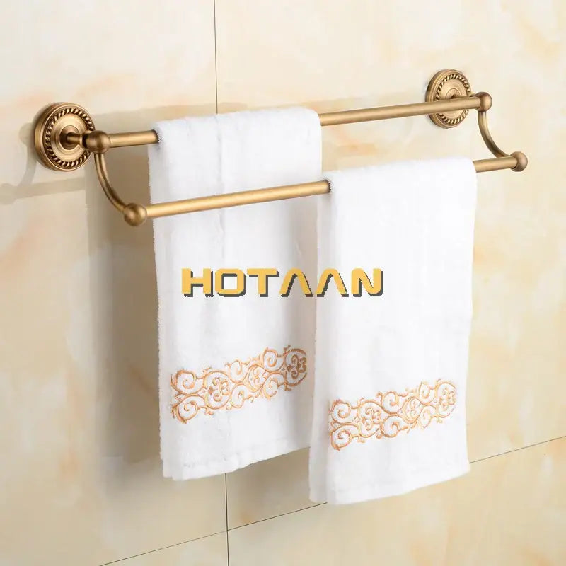 Brass Wall Towel Rack