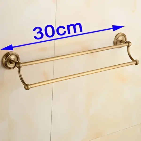 Brass Wall Towel Rack