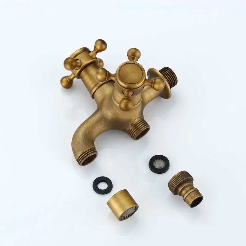 Brass Dual Cross Laundry Faucet