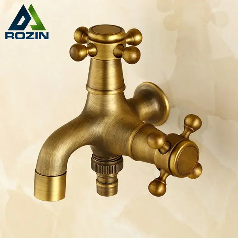 Brass Dual Cross Laundry Faucet