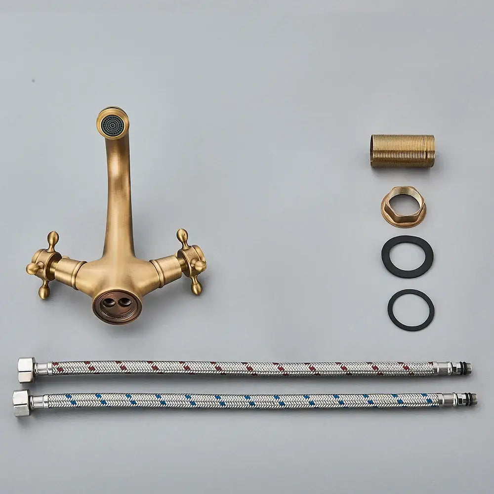 Antique Brass Mixer Faucet