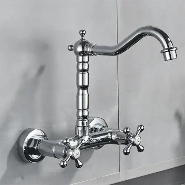Brass Kitchen Wall Faucet