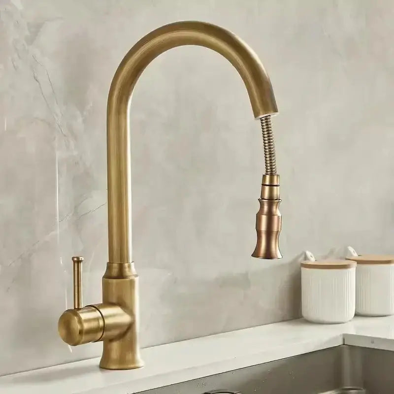 Brass Spray Sink Mixer