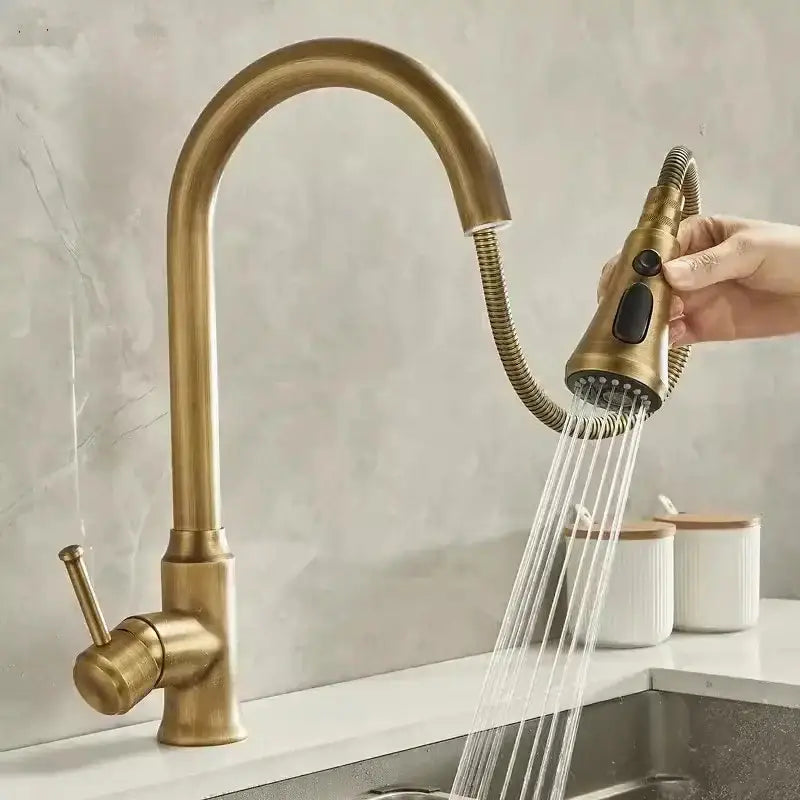Brass Spray Sink Mixer