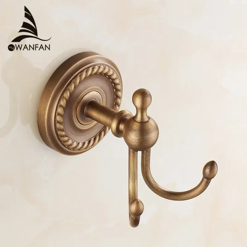 Brass Double Towel Hanger