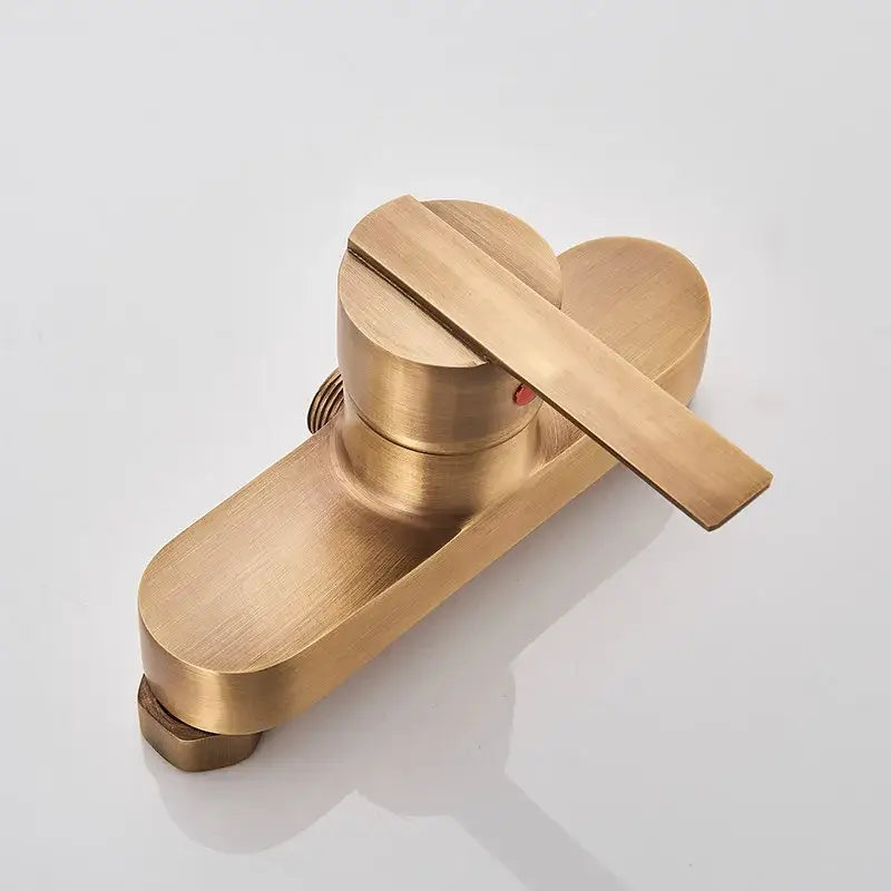 Brass Rainfall Shower Set with Handshower