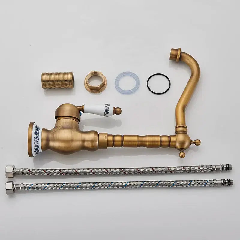 Brass Ceramic Handle Faucet