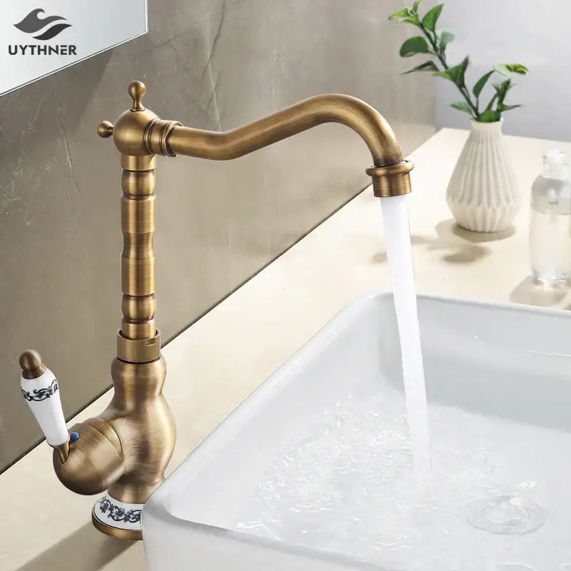 Brass Ceramic Handle Faucet