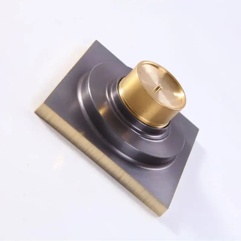 Brass Square Floor Drain 10x10cm