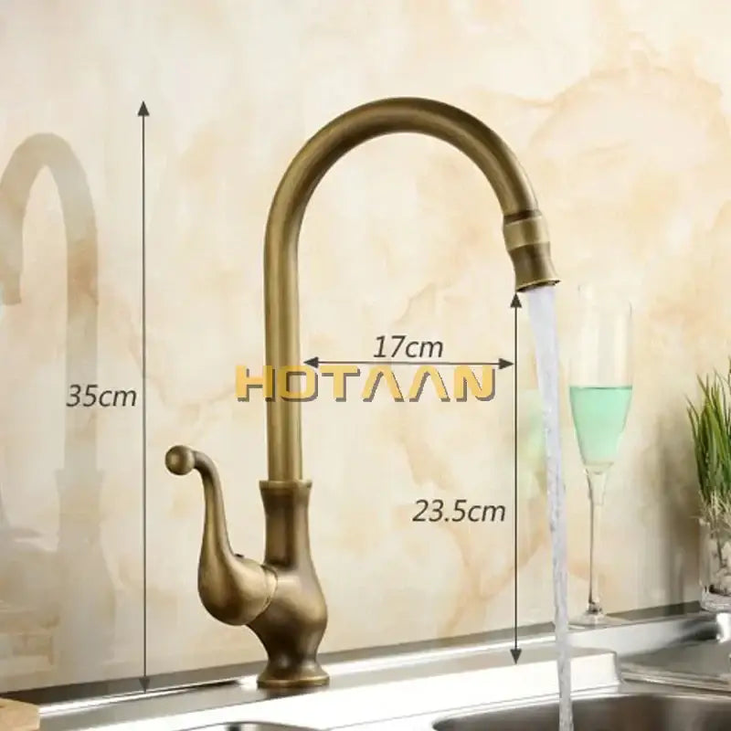 Brass Kitchen Mixer Faucet