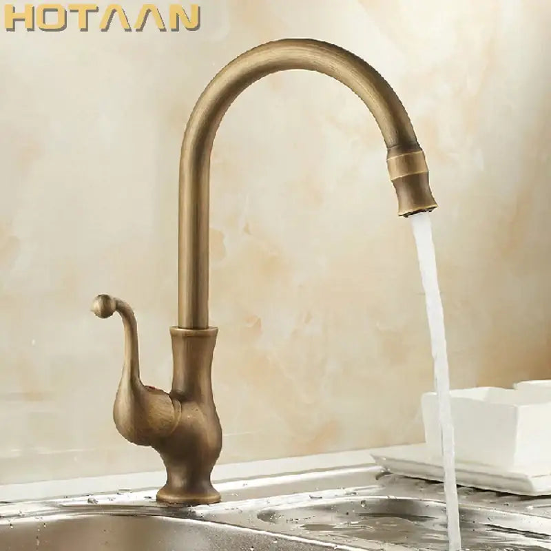 Brass Kitchen Mixer Faucet