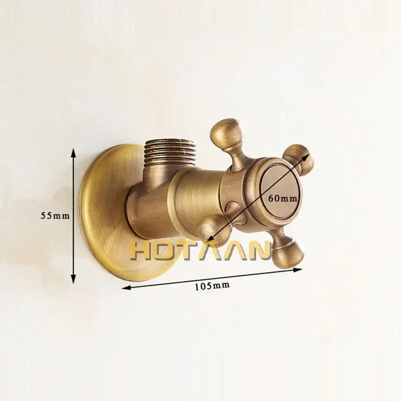 Brass Triangle Valve Handle