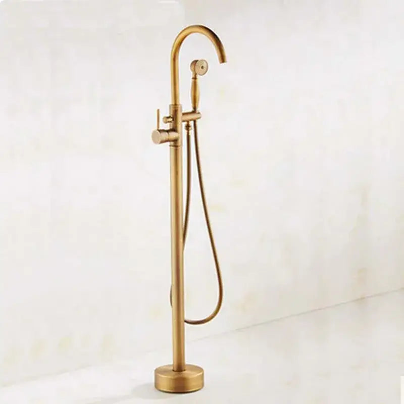 Antique Brass Tub Faucet