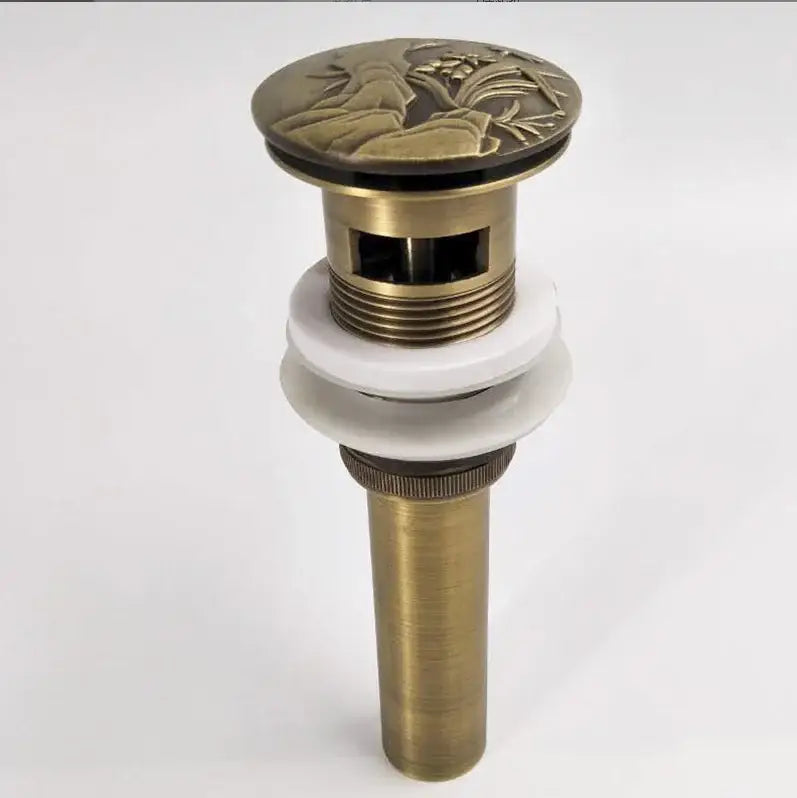 Antique Brass Sink Drain